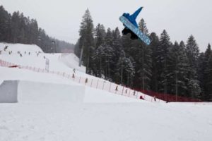 Snowpark Dosson Paganella Ski Skok
